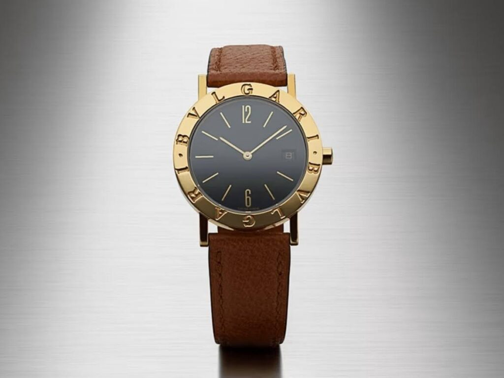 Bvlgari Bvlgari watch, ca. 1977. Photo by Barrella - Studio Orizzonte Gallery